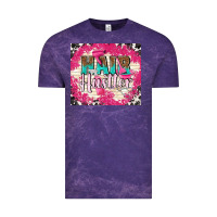 Cloud Purple hair hustler with elements Vintage Tee - TumblerDesignByShophia