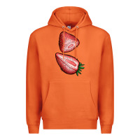 Carrot strawberries 1 Premium Hoodie - BundleAndBundleShop