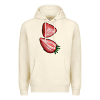 Sandshell strawberries 1 Premium Hoodie - BundleAndBundleShop