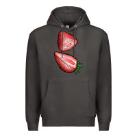 Smoke strawberries 1 Premium Hoodie - BundleAndBundleShop