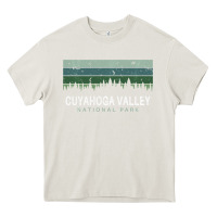 Cream Cuyahoga Valley National Park Ohio Gifts Oh Heavy Core Tee - minhPixels