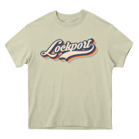 Mossy I Love Lockport City Usa Retro Vintage Heavy Core Tee - minhPixels