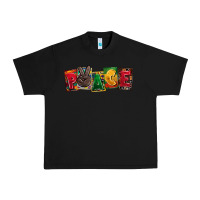 Black peace juneteenth Urban Heavy Tee - CowGirlArtShop