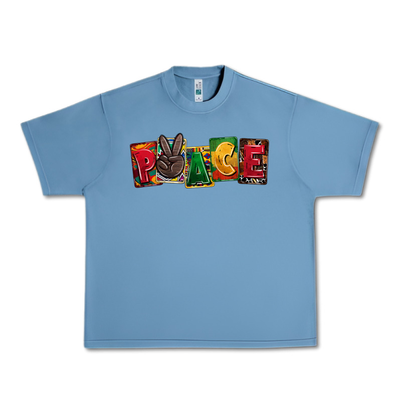 Peace Juneteenth Urban Heavy Tee by CowGirlArtShop | Teevron