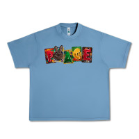 Pebble Blue peace juneteenth Urban Heavy Tee - CowGirlArtShop