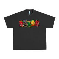 Pigment Black peace juneteenth Urban Heavy Tee - CowGirlArtShop