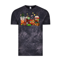 Cloud Black Christmas coffee cups with Labrador Vintage Tee - RanaPortraitStore