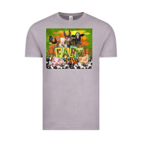 Vintage Zinc farm life with animals Vintage Tee - TumblerDesignByShophia