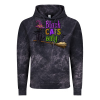 Cloud Black black cats only Vintage Hoodie - CowGirlArtShop