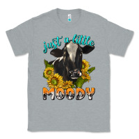 Heather Grey Just a Little Moody Classic Tee - texasbilliewilder