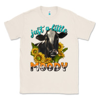 Natural Just a Little Moody Classic Tee - texasbilliewilder