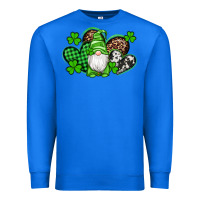 True Royal st patricks day gnome with western hearts Premium Sweatshirt - Artiststas