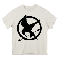 Cream hunger games spiral movie Heavy Core Tee - minhPixels