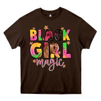 Chocolate Brown black girl magic Heavy Core Tee - Artiststas