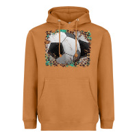 Meerkat sports soccer background Heavyweight Hoodie - Artiststas
