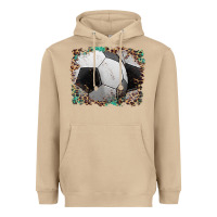 Mushroom sports soccer background Heavyweight Hoodie - Artiststas