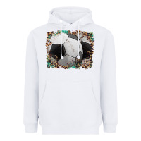 White sports soccer background Heavyweight Hoodie - Artiststas