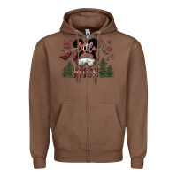 Chestnut little miss Zipper Hoodie - SublimationCraftShop