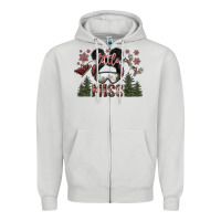 Dove Grey little miss Zipper Hoodie - SublimationCraftShop