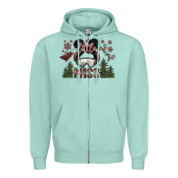 Seafoam little miss Zipper Hoodie - SublimationCraftShop