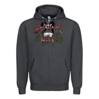 Smoke little miss Zipper Hoodie - SublimationCraftShop
