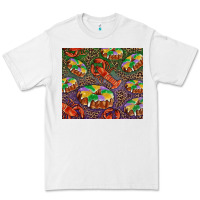 White mardi gras king cake and crawfish Premium Tee - RanaPortraitStore