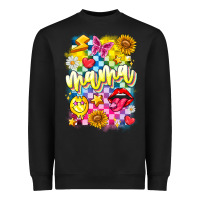Black Mama Heavyweight Sweatshirt - CowhideDigitalArt