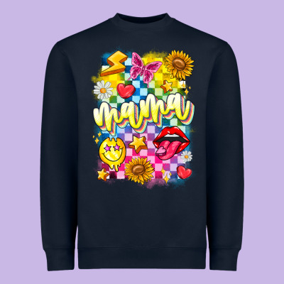 Mama Heavyweight Sweatshirt Designed By Cowhidedigitalart