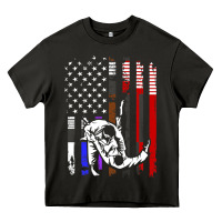 Asphalt b.ra.zi.li.an j.i.u jit.su stars & stripes rank b.j flag shirt Heavy Core Tee - minhPixels