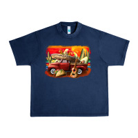 Navy mexican cinco de mayo truck Urban Heavy Tee - CowGirlArtShop