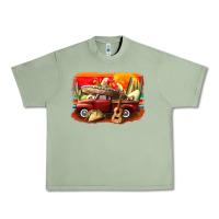 Oil Green mexican cinco de mayo truck Urban Heavy Tee - CowGirlArtShop