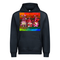 Navy valentines day gnome Urban Hoodie - AdoDesignShop