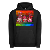 Pigment Black valentines day gnome Urban Hoodie - AdoDesignShop