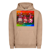 Pigment Burro valentines day gnome Urban Hoodie - AdoDesignShop
