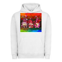 Pigment Lunar Rock valentines day gnome Urban Hoodie - AdoDesignShop