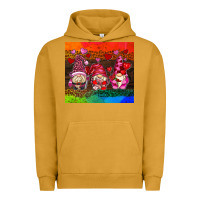 Pigment Peanut Butter valentines day gnome Urban Hoodie - AdoDesignShop