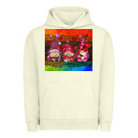 Pigment Pistachio valentines day gnome Urban Hoodie - AdoDesignShop