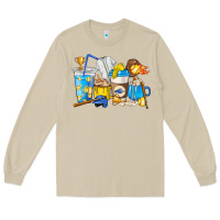 Mushroom Softball coffee cups Long Sleeve Tee - HowdyJamesFarm