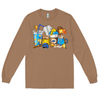 Toasted Coconut Softball coffee cups Long Sleeve Tee - HowdyJamesFarm
