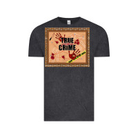 Vintage Black true junkie crime Vintage Tee - TumblerDesignByShophia