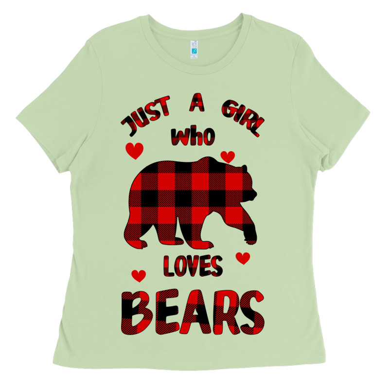 Just A Girl Who Loves Bears Ladies Tee by Bettercallsaul | Teevron