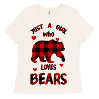 Bone Just A Girl Who Loves Bears Ladies Tee - Bettercallsaul