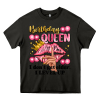 Asphalt birthday queen i dont get older i level up Heavy Core Tee - Artiststas