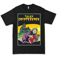 Black Tales From The Cryptkeeper-Figzk Premium Tee - minhPixels