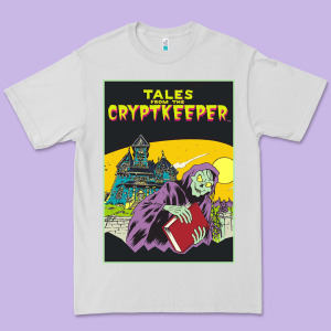 Tales From The Cryptkeeper-figzk Premium Tee Designed By Minhpixels