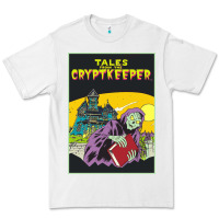 White Tales From The Cryptkeeper-Figzk Premium Tee - minhPixels