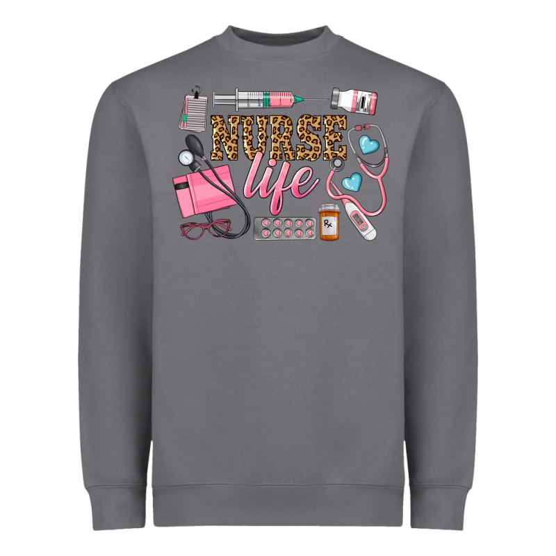 Western Nurse Life Heavyweight Sweatshirt by LillyAllenDesigns | Teevron