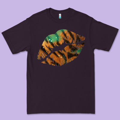 Tiger Lips Premium Tee Designed By Bettercallsaul