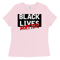 Bubblegum Pink Black Lives Matter Ladies Tee - Bettercallsaul