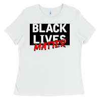 White Black Lives Matter Ladies Tee - Bettercallsaul